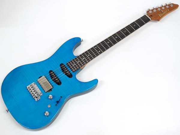 Ibanez アイバニーズ MMN1 Martin Miller Signature Transparent Aqua Blue 日本製 エレキギター  マーティン・ミラー