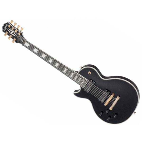 Epiphone エピフォン Left-handed Matt Heafy Les Paul Custom Origins  Ebony 7-String 左用 7弦ギター レスポール・カスタム 