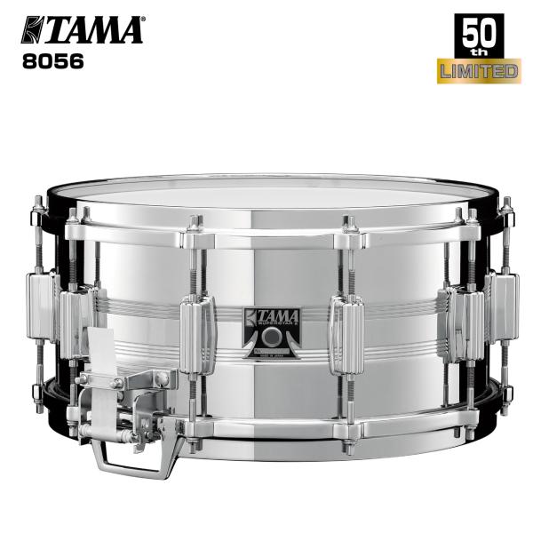 TAMA タマ ラスト1台 LIMITED Mastercraft Snare Drum “8056” Steel 14”×6.5”