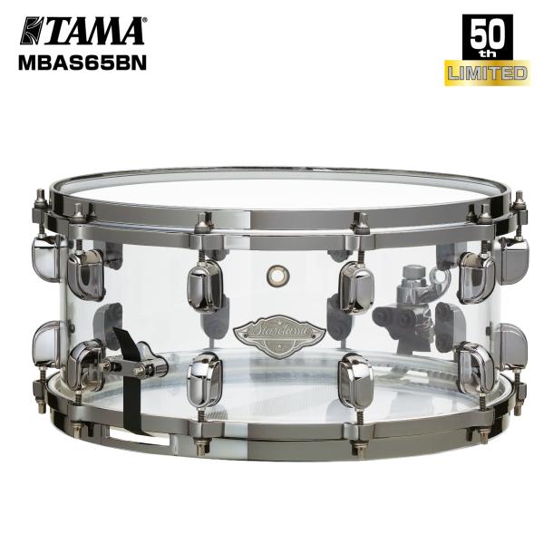 TAMA タマ 秋頃発売予定 50 th LIMITED Starclassic Mirage Snare Drum MBAS65BN CI