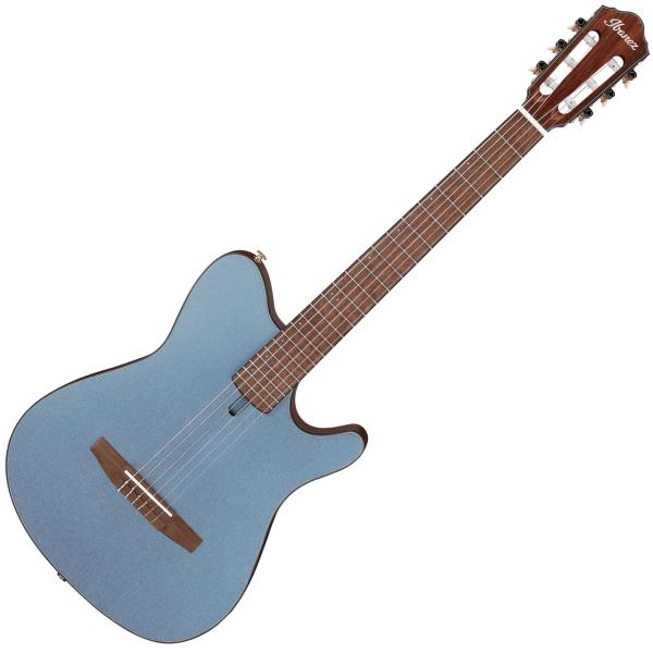 Ibanez アイバニーズ FRH10N IBF SPOT生産カラー  エレガット  薄胴  ナイロン･エレクトリック･ギター   Indigo Blue Metallic Flat