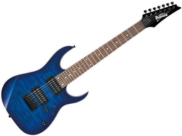 Ibanez アイバニーズ GRG7221QA TBB アウトレット 7弦ギター エレキギター 