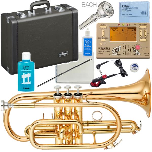 YAMAHA ヤマハ YCR-4330GII コルネット ラッカー ゴールドブラス ショート 管楽器 B♭ YCR-4330G-2 Cornet  GOLD セット E 北海道 沖縄 離島不可 送料無料! | ワタナベ楽器店 ONLINE SHOP