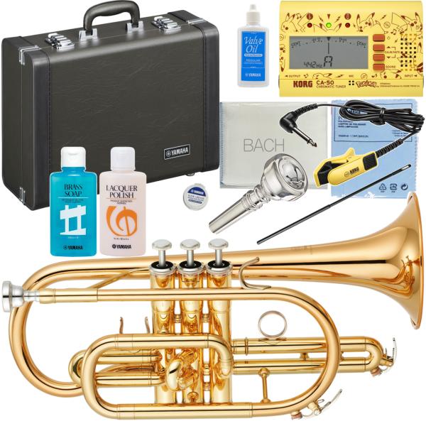 YAMAHA ( ヤマハ ) YCR-4330GII コルネット ラッカー ゴールドブラス ショート 管楽器 B♭ YCR-4330G-2  Cornet GOLD セット G 北海道 沖縄 離島不可 送料無料! | ワタナベ楽器店 ONLINE SHOP