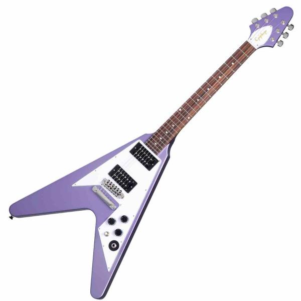 Epiphone エピフォン Kirk Hammett 1979 Flying V Purple Metallic メタリカ カーク・ハメット フライング V 