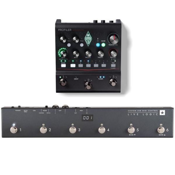 Kemper ケンパー PROFILER PLAYER + LIVE LOGIC USB MIDI CONTROLLER SET | ワタナベ楽器店  大阪店