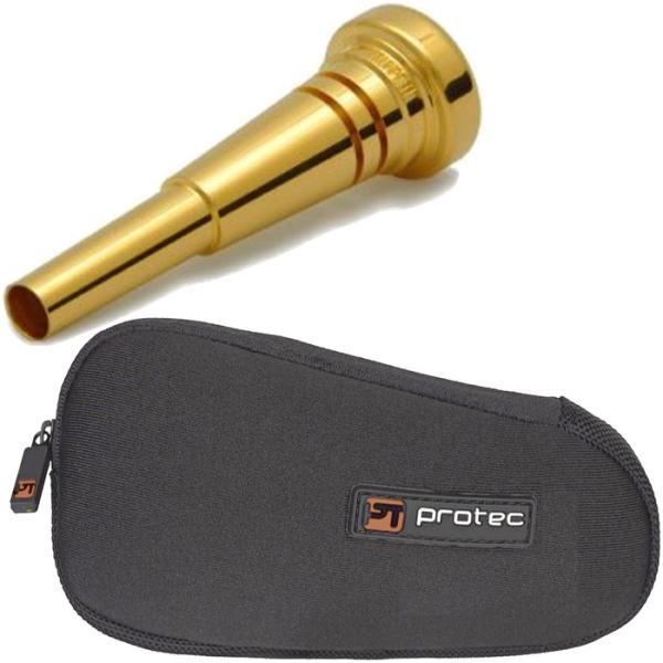 BEST BRASS ベストブラス TP-9D トランペット マウスピース グルーヴシリーズ 金メッキ Trumpet mouthpiece  Groove Series GP PROTEC N203 セット 北海道 沖縄 離島不可 送料無料! | ワタナベ楽器店 ONLINE SHOP