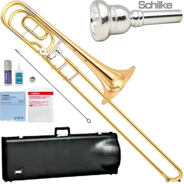 YAMAHA ヤマハ YBL-421G バストロンボーン ゴールドブラスベル 太管 シングルロータリー Bass Trombone Schilke マウスピース セット K 北海道 沖縄 離島不可 送料無料! | ワタナベ楽器店 ONLINE SHOP