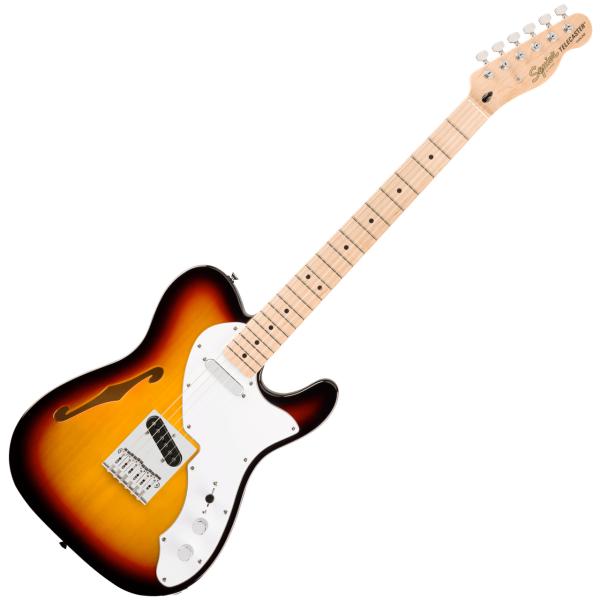 SQUIER スクワイヤー Affinity Telecaster Thinline 3-Color Sunburst テレキャスター シンライン  エレキギター 送料無料! | ワタナベ楽器店 ONLINE SHOP