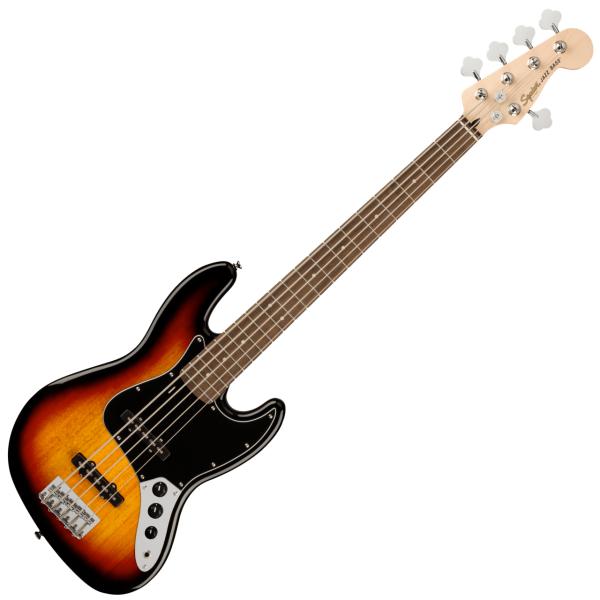 SQUIER スクワイヤー Affinity Jazz Bass V 3-Color Sunburst 5弦ベース ジャズべ エレキベース 送料無料!  | ワタナベ楽器店 ONLINE SHOP