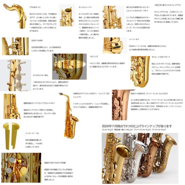 YAMAHA ヤマハ アウトレット YTS-62A テナーサックス アンバーラッカー 管楽器 Tenor saxophone Amber  lacquer セルマーセット B 北海道 沖縄 離島 代引き不可 送料無料! | ワタナベ楽器店 ONLINE SHOP