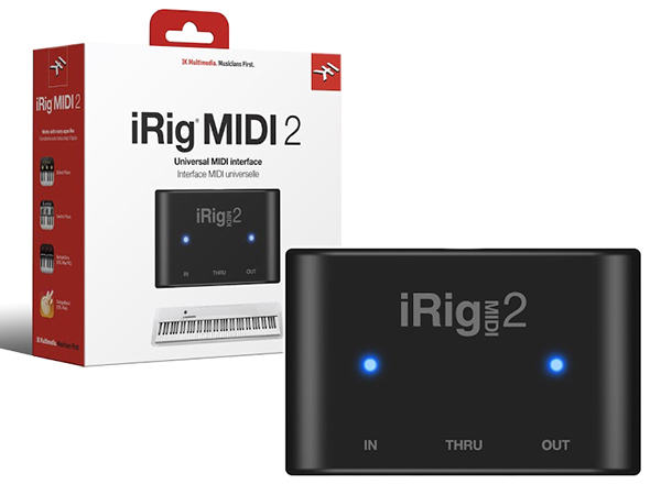 IK Multimedia アイケーマルチメディア iRig MIDI 2 ◆【日本正規代理店品】