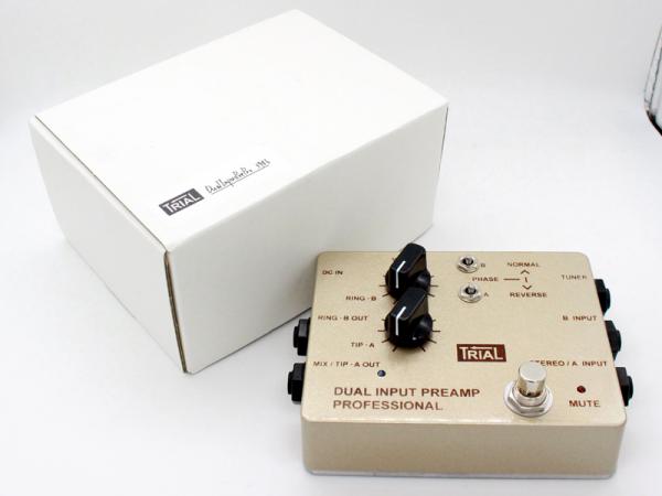 TRIAL ( トライアル ) DUAL INPUT PREAMP PROFFESIONAL | ワタナベ楽器 ...