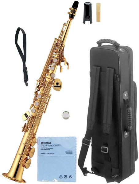 YAMAHA ヤマハ YSS-475 ソプラノサックス 正規品 日本製 管楽器 本体 ストレート ネック 一体型 YSS-475-2 soprano saxophone　北海道 沖縄 離島不可