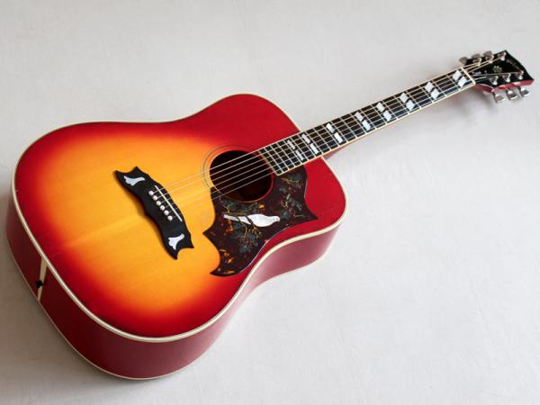 Gibson ギブソン Dove Custom Cherry Sunburst 1974年製