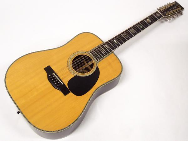 お買い得低価Morris B-80 12弦 TFシリーズ 70s アコギ アコースティックギター モーリス B-80 日本製 上位モデル ハードケース付 弦器 現状品 G221 モーリス