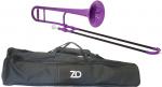 ZO ゼットオー TTB-04 テナートロンボーン パープル アウトレット プラスチック 細管 管楽器  tenor trombone purple　北海道 沖縄 離島不可