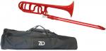 ZO ゼットオー トロンボーン 太管 TB-01 レッド アウトレット プラスチック B♭/F テナーバストロンボーン tenor bass trombone　北海道 沖縄 離島不可