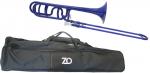 ZO ゼットオー トロンボーン 太管 TB-10 ダークブルー アウトレット プラスチック テナーバストロンボーン tenor bass trombone dark blue　北海道 沖縄 離島不可