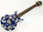 Woodstics Guitars ウッドスティック・ギターズ WS-MINI ALOHA (BLUE & WHITE)【  アンプ内蔵 ミニギター  】