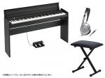 KORG コルグ 電子ピアノ 88鍵盤 デジタルピアノ LP-180 BK キーボードベンチセット ブラック