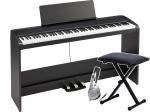 KORG コルグ B2SP-BK+ベンチ&ヘッドホンセット 電子ピアノ 