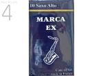 MARCA マーカ エクセル アルトサックス 4番 リード 10枚 1箱 EX Alto saxophone reed EXCEL 4.0 旧パケ
