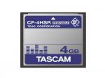 TASCAM タスカム CF-4HSR ◆ TASCAM製品での動作確認済みCFカード  4GB コンパクトフラッシュ 