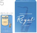 D'Addario Woodwinds ダダリオ ウッドウィンズ RKB1050 ロイヤル テナーサックス リード 5番 10枚 LRICRYTS5 Rico Royal Tenor saxophone reeds 5.0　北海道 沖縄 離島不可