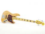 Fender フェンダー American Ultra Jazz Bass V Maple Fingerboard, Aged Natural