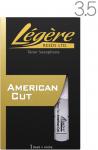 Legere レジェール 3.5 テナーサックス リード アメリカンカット 交換チケット 樹脂 プラスチック B♭ Tenor Saxophone American Cut reeds 3-1/2