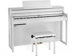 Roland ローランド 電子ピアノ HP704-WH ホワイト 88鍵盤 ピアノタッチ 据え置きタイプ
