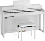 Roland ローランド 電子ピアノ HP702-WHS ホワイト 88鍵盤 ピアノタッチ 据え置きタイプ