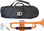 ZO ゼットオー TP-11BK トランペット オレンジ アウトレット プラスチック 管楽器 本体 B♭ trumpet 樹脂製 orange セット A 　北海道 沖縄 離島 同梱不可