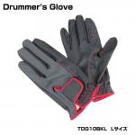 TAMA タマ Drummer's Glove TDG10BKL Lサイズ 黒【 ドラム用 グローブ 】