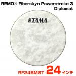 TAMA タマ REMO Fiberskyn Powerstroke 3 Diplomat RF24BMST バスドラム用フロントヘッド