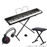 KORG コルグ L1SP Liano ブラック 簡易練習セット 電子ピアノ デジタルピアノ 88鍵盤