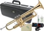 J Michael Jマイケル TR-200 トランペット ラッカー 新品 アウトレット 管楽器 B♭ Trumpet gold セット D　北海道不可 沖縄不可 離島不可