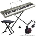 KORG コルグ L1SP Liano メタリックシルバー 簡易練習セット 電子ピアノ デジタルピアノ 88鍵盤