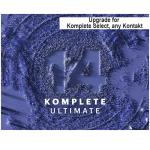 Native Instruments ネイティブインストゥルメンツ KOMPLETE 14 ULTIMATE Upgrade for Komplete Select, Komplete Select 10-13, Kontakt 1-6 DL 
