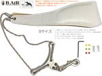 B.AIR ビーエアー バードストラップ カスタマイズ ホワイト スタンダード サックス Sサイズ 3mm ネックストラップ BIRD STRAP standard saxophone　北海道 沖縄 離島不可