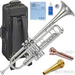 YAMAHA ヤマハ YTR-8335S トランペット 正規品 Xeno ゼノ 銀メッキ シルバー カスタム 楽器 B♭ Trumpets custom BEST BRASS セット D　北海道 沖縄 離島不可