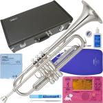 YAMAHA ヤマハ YTR-2330S トランペット 銀メッキ 管楽器 B♭ Trumpet TDM-700DMRE セット Z　北海道 沖縄 離島不可