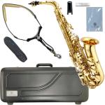 JUPITER  ジュピター JAS500 アルトサックス アウトレット ラッカー ゴールド 管楽器 Alto saxophone gold JAS-500 セット K　北海道 沖縄 離島不可　