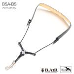 B.AIR ビーエアー バードストラップ アジャスタブル BSA-BS サックス用   スリム ネックストラップ ブラック BIRD STRAP standard saxophone　北海道 沖縄 離島不可