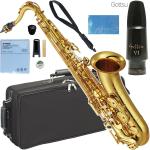 YAMAHA ヤマハ YTS-62 テナーサックス ラッカー ゴールド 管楽器 Tenor saxophone gold Gottsu セピアトーン VI ラバー マウスピース セット　北海道 沖縄 離島不可