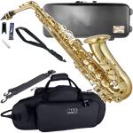 Antigua  アンティグア AS3108 アウトレット アルトサックス スタンダード GL ラッカー ゴールド 管楽器 alto saxophone standard MX304CT セット　北海道 沖縄 離島不可