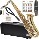 Antigua  アンティグア TS3108 テナーサックス スタンダード ラッカー Tenor saxophone Standard GL gold Rousseau JDX JAZZ マウスピース セット O　北海道 沖縄 離島不可 