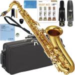 YAMAHA ヤマハ YTS-62 テナーサックス ラッカー ゴールド 管楽器 Tenor saxophone gold Rousseau JDX JAZZ マウスピース セット　北海道 沖縄 離島不可