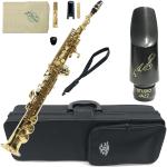 J Michael Jマイケル SP-650 ソプラノサックス ストレート デタッチャブル ラッカー soprano sax Rousseauマウスピース セット　北海道不可 沖縄不可 離島不可 代引き不可